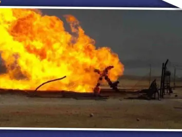 اشتعال النيران داخل أحد آبار النفط بدير الزور، وهذه تفاصيل الحادثة - وكالة ستيب نيوز