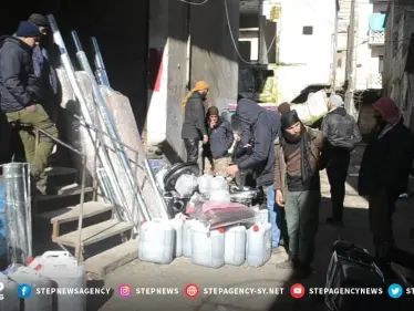 خاص: توزيع قسائم شتائيّة يُثير غضب مهجّري الغوطة  في إدلب، والتفاصيل ؟ - وكالة ستيب نيوز