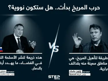 حرب المريخ بدأت بالكلام.. والأسلحة نووية - وكالة ستيب نيوز