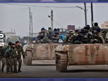 النظام السوري يتقدم في ثلاث مناطق بريف حلب الغربي.. وحملة صاروخية على الأتارب والفوج 46 - وكالة ستيب نيوز