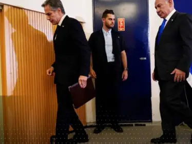 بلينكن ونتنياهو يحتميان 5 دقائق داخل "قبو" وسط صفارات الإنذار في تل أبيب - وكالة ستيب نيوز