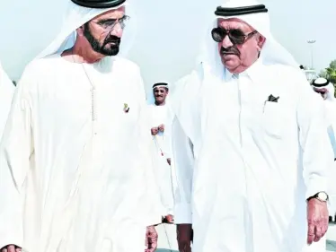 الشيخ محمد بن راشد آل مكتوم ينعي شقيقه حمدان بن راشد آل مكتوم نائب حاكم دبي ووزير المالية في حكومة الإمارات - وكالة ستيب نيوز