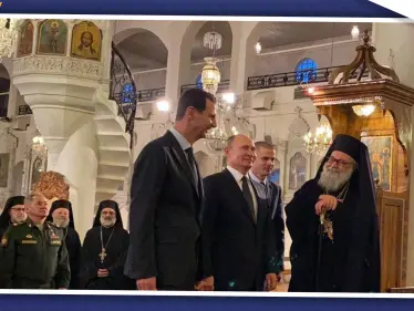 بالصور|| بوتين وبشار الأسد يتجوّلان بدمشق, وهذه أبرز الأماكن التي زاروها سويّا! - وكالة ستيب نيوز