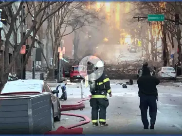 بالفيديو || إصابات بانفجار مدينة ناشفيل الأمريكية والسلطات تشير إلى أنه "عمل متعمد" - وكالة ستيب نيوز