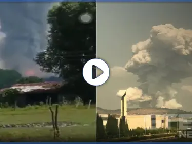 بالفيديو || دعوات لالتزام المنازل.. انفجارات متتالية لأطنان من الألعاب النارية في سكاريا التركية - وكالة ستيب نيوز