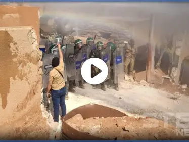 بالفيديو|| القوات التركية في معسكر المسطومة تعتدي على مسيرة مؤيدة لتواجدها.. والسبب - وكالة ستيب نيوز