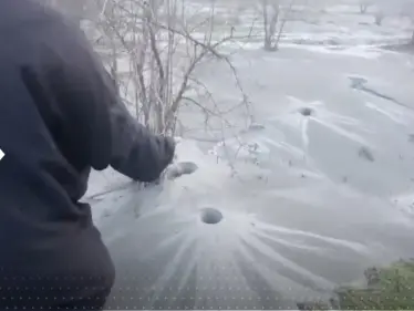 بالفيديو|| ظاهرة "غريبة" قرب نهر العاصي بعد الزلزال المدمر تحير السوريين - وكالة ستيب نيوز