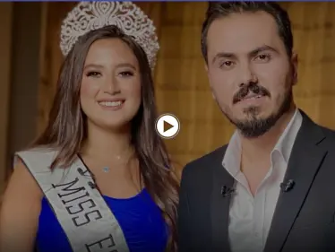 بالفيديو|| الإعلامي نزار الفارس يحرج ملكة جمال مصر على الهواء بتحدٍ صعب وردة فعلها - وكالة ستيب نيوز