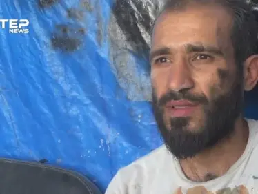 "حسن" شاب مهجر من مدينة اللاذقية افتتح محل لتركيب الغبر وصيانة السيارات .. تعرف على قصته - وكالة ستيب نيوز