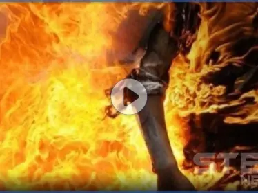 بالفيديو|| جريمة هزّت العراق.. رجل يسكب البنزين على زوجته ويحرقها وناشطون يدعون الحكومة للتحرك - وكالة ستيب نيوز