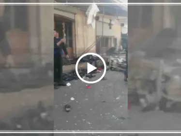 بالفيديو|| مشاهد دامية من القصف الجوّي على معرة النعمان - وكالة ستيب نيوز