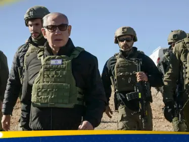 نتنياهو ووزير دفاعه يجريان جولة في الأراضي السورية وسط تعثر المحادثات الأمنية مع دمشق - وكالة ستيب نيوز