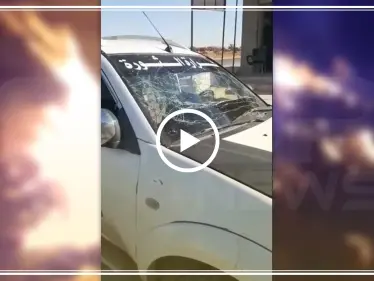 شاهد بالفيديو || لحظات استهداف سيارة قيادي بارز في فصائل "درع الفرات" بــ مارع - وكالة ستيب نيوز