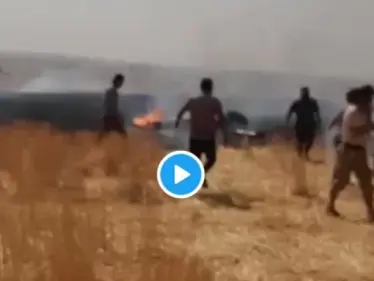 بالفيديو|| لحظة إسقاط فصائل المعارضة طائرة استطلاع روسية ببلدة كفرنوران بريف حلب - وكالة ستيب نيوز