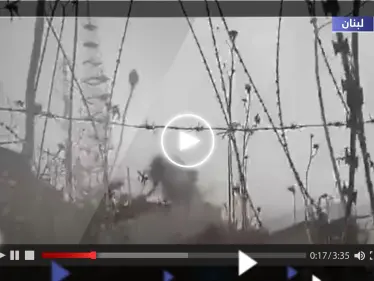 برشقة صاروخية.. لحظة استهداف موقع "العباد" الإسرائيلي جنوبي لبنان - وكالة ستيب نيوز