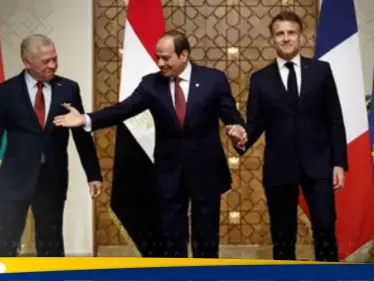 بيان ثلاثي لـ مصر والأردن وفرنسا حول غزة.. تناول نقاط رئيسية - وكالة ستيب نيوز