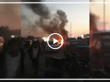 شاهد بالفيديو | متظاهرون شمال سوريا يغلقون الطرقات أمام الجيش التركي تعبيراً عن غضبهم - وكالة ستيب نيوز