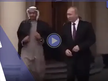 بالفيديو|| بوتين يهدي بن زايد معطفه الشخصي.. وبيسكوف يكشف السر وراء ذلك - وكالة ستيب نيوز
