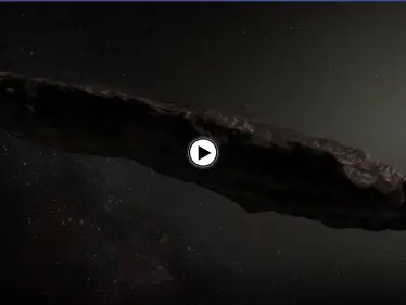 بالفيديو|| أومواموا زائر غريب يُسافر عبر الفضاء بسرعة هائلة تجاه الأرض يثير قلق العلماء - وكالة ستيب نيوز