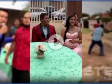 بالفيديو || رجل يكشف خيانة زوجته أمام الناس بمشهد فاضح - وكالة ستيب نيوز