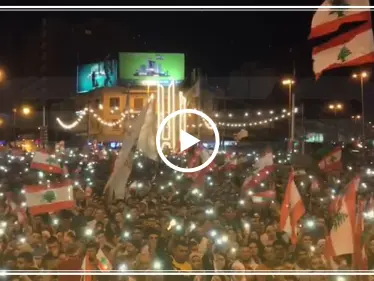 فيديو | | "كلن يعني كلن" كما لم تشاهدها من قبل في المظاهرات الليلية بمدينة طرابلس - وكالة ستيب نيوز