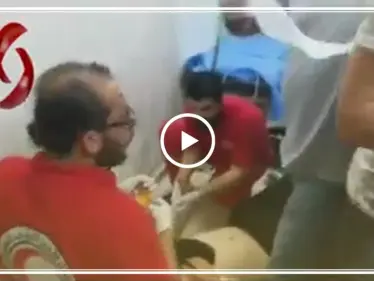 ضحايا القصف الإسرائيلي من داخل إحدى مستشفيات دمشق (فيديو) - وكالة ستيب نيوز