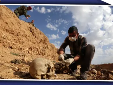 العثور على مقبرة جماعية لعشرات المدنيين معظمهم من الأطفال بريف الرقة - وكالة ستيب نيوز