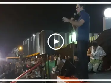 وزير الداخلية اللبناني السابق "زياد بارود"  يشارك باعتصام في بيروت ويكشف حقائق وأرقام عن فساد شركة كهرباء لبنان - وكالة ستيب نيوز