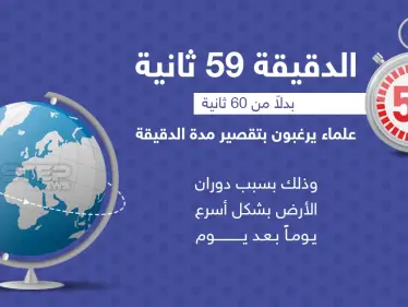 علماء يرغبون بتقصير مدة الدقيقة، هل توافقهم الرأي؟ - وكالة ستيب نيوز