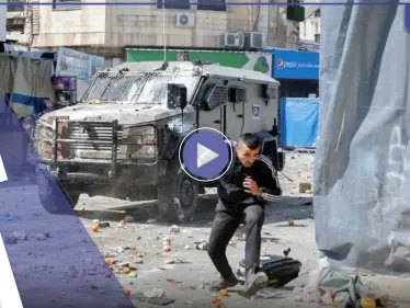 بالفيديو || الجيش الإسرائيلي يقتحم نابلس.. مقتل 5 فلسطينيين وإصابة العشرات - وكالة ستيب نيوز