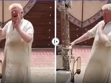 بالفيديو|| يبيع المثلجات ويغني.. شبيه ترامب الجديد يظهر في باكستان ويشغل مواقع التواصل - وكالة ستيب نيوز