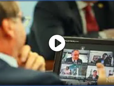 بالفيديو|| رجل أعمال يستحم وهو عاري تماماً ببث مباشر خلال لقاء مع رئيس البرازيل - وكالة ستيب نيوز