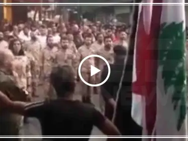بالفيديو|| عناصر "الحزب السوري القومي" يقدّمون عرضًا عسكريًا في بيروت - وكالة ستيب نيوز