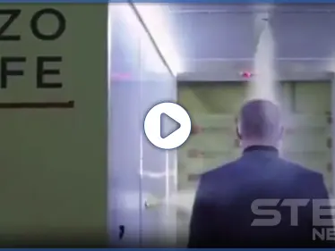 بالفيديو|| صنع خصيصاً لـ بوتين.. نفق تعقيم لمن يريد زيارة الرئيس الروسي - وكالة ستيب نيوز