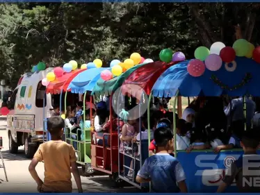 عدسة ستيب ترصد أجواء عيد الفطر في مدينة إدلب و فرحة الأطفال النازحين - وكالة ستيب نيوز