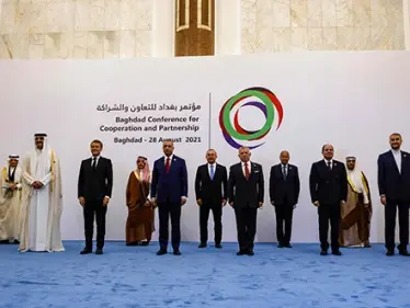 اتفاق واضح بكلمات 4 رؤساء على فكرة واحدة خلال مؤتمر بغداد - وكالة ستيب نيوز