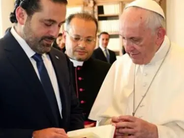 الحريري يلتقي بابا الفاتيكان ويكشف عن موعد زيارته إلى لبنان ويوجه انتقاد للرئيس "عون" - وكالة ستيب نيوز