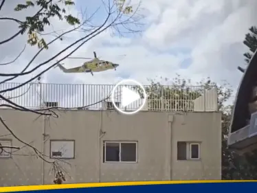 قتيل و9 جرحى بهجوم صاروخي على إسرائيل قرب الحدود اللبنانية ومشاهد لإخلاء الجرحى - وكالة ستيب نيوز