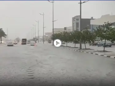 نجران الأن يتصدر الترند.. والمدينة السعودية تستقبل عيد الأضحى بأمطار غزيرة وسيول جارفة (فيديو وصور) - وكالة ستيب نيوز