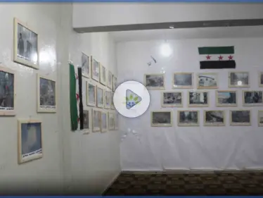 عدسة ستيب نيوز ترصد فعالية إقامة معرض "الشهيد الإعلامي حسين الخطاب" في مدينة إدلب - وكالة ستيب نيوز