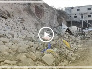 انفجار مستودع ذخيرة في بلدة دركوش بريف إدلب إثر استهدافه بالطيران الروسي - وكالة ستيب نيوز