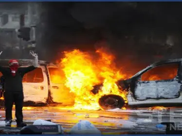 بالفيديو|| احتجاجات في بروكسل وتكسير سيارات الشرطة وسط غضب عارم وتجاهل للإعلام العالمي - وكالة ستيب نيوز