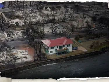 منزل أحمر وحيد نجا من حرائق هاواي وحيّر العالم.. صمد في قلب الجحيم فما سره - وكالة ستيب نيوز