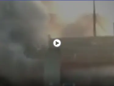 بالفيديو|| حريق كاد يلتهم محطة الأفلاج في السعودية بعد أن اصطدمت سيارة بمضخة الوقود لتسود لحظات الرعب في المكان - وكالة ستيب نيوز