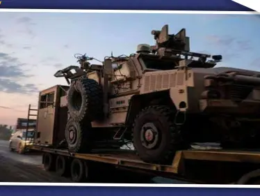 شاهد بالصور || القوات الأمريكية تغادر أكبر قواعدها شمال سوريا - وكالة ستيب نيوز