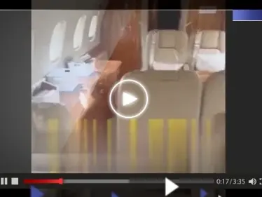 مشاهد من داخل طائرة قائد فاغنر قبل تحطمها بساعات شمال موسكو - وكالة ستيب نيوز