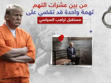 من بين 34 قضية ضد "دونالد ترامب" تهمة واحدة قد تمنعه من الترشح للرئاسة - وكالة ستيب نيوز