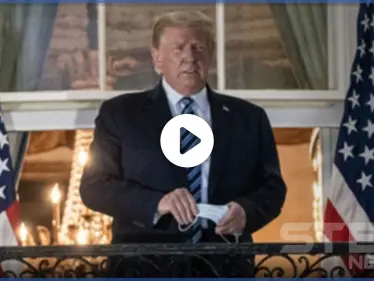 بالفيديو|| دونالد ترامب يلهث لالتقاط أنفاسه.. وعلامات التعب بدت واضحة عليه - وكالة ستيب نيوز