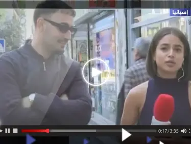 فضيحة على الهواء مباشرة.. مذيعة إسبانية تتعرض لفعل غير أخلاقي أثناء بث مباشر (فيديو) - وكالة ستيب نيوز