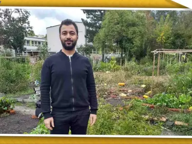 لاجئ سوري يُبهر الألمان بـ"الملوخية والكوسا" وينقل الخضراوات المحلّية للحديقة الدولية - وكالة ستيب نيوز